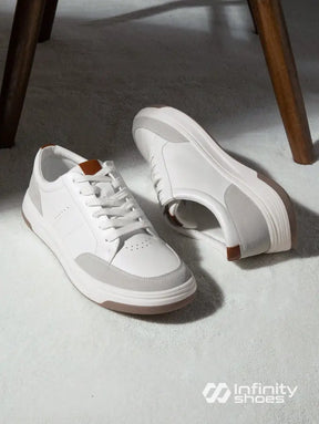 Tênis Casual Com Detalhes Em Camurça E Solado Resistente Tênis Casual Com Detalhes Em Camurça E Solado Resistente