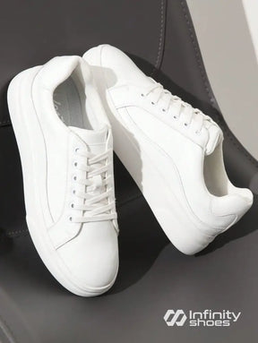 Tênis Casual Conforto Urbano Solado Grosso Branco / 36 Tênis Casual Conforto Urbano Solado Grosso