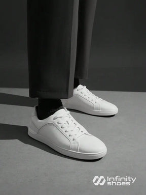 Tênis Casual Couro Com Solado Baixo Resistente Tênis Casual Couro Com Solado Baixo Resistente