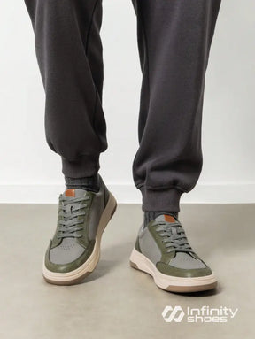 Tênis Casual Design Bicolor Conforto Moderno Tênis Casual Design Bicolor Conforto Moderno