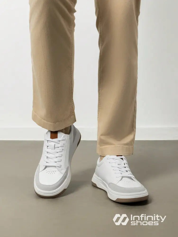 Tênis Casual Design Bicolor Conforto Moderno Tênis Casual Design Bicolor Conforto Moderno