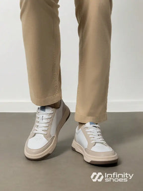 Tênis Casual Design Bicolor Conforto Moderno Tênis Casual Design Bicolor Conforto Moderno