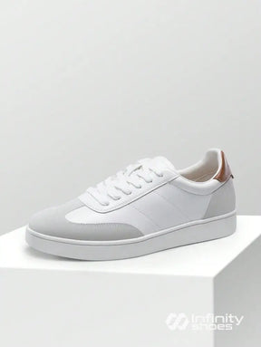 Tênis Casual Detalhe Traseiro Moderno Branco / 36 Tênis Casual Detalhe Traseiro Moderno