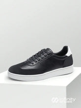 Tênis Casual Detalhe Traseiro Moderno Preto / 36 Tênis Casual Detalhe Traseiro Moderno