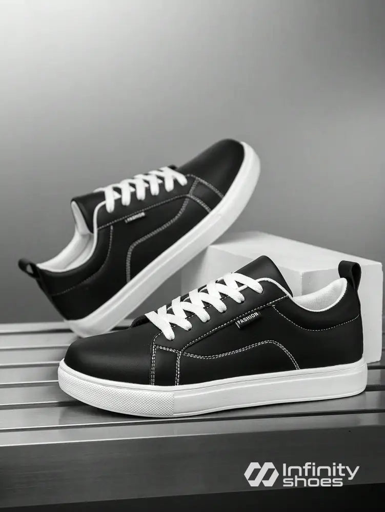 Tênis Casual Minimalista Com Design Moderno Preto / 36 Tênis Casual Minimalista Com Design Moderno