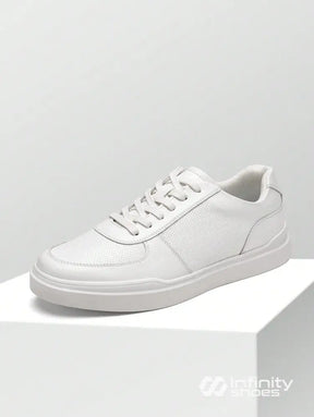 Tênis Casual Perfurado Com Solado Alto Confortável Branco / 36 Tênis Casual Perfurado Com Solado Alto Confortável