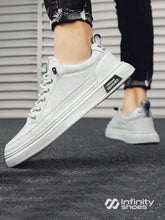 Tênis Casual Sintético Com Solado Alto Estilizado Branco / 36 Tênis Casual Sintético Com Solado Alto Estilizado