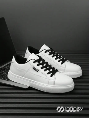 Tênis Casual Sintético Com Solado Baixo Antiderrapante Tênis Casual Sintético Com Solado Baixo Antiderrapante