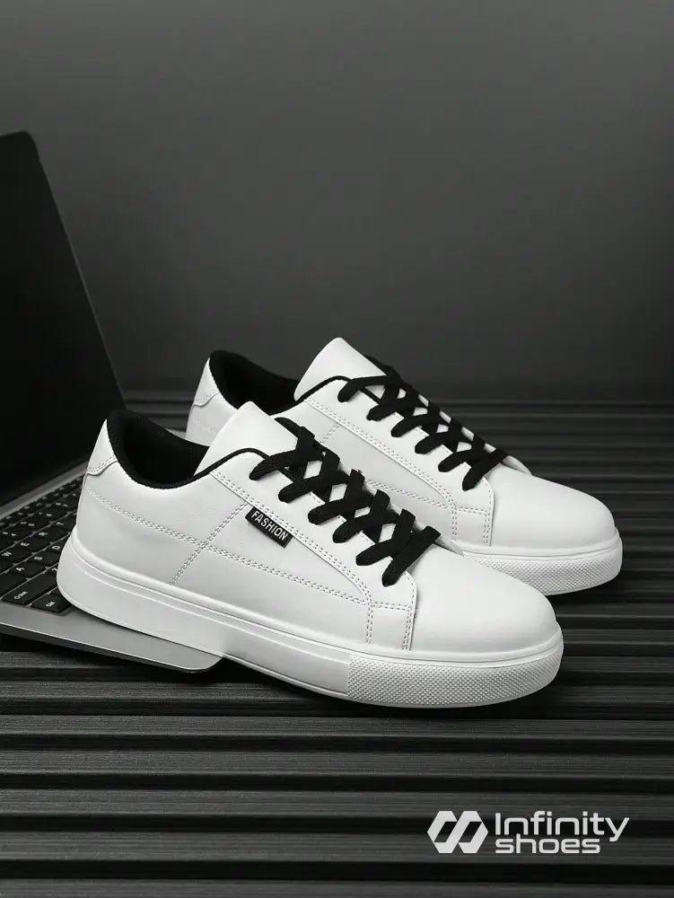 Tênis Casual Sintético Com Solado Baixo Antiderrapante Tênis Casual Sintético Com Solado Baixo Antiderrapante