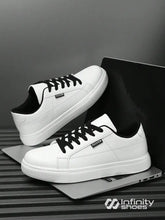 Tênis Casual Sintético Com Solado Baixo Antiderrapante Branco / 36 Tênis Casual Sintético Com Solado Baixo