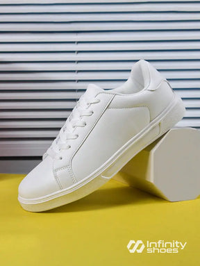 Tênis Casual Sintético Com Solado Baixo Estruturado Tênis Casual Sintético Com Solado Baixo Estruturado