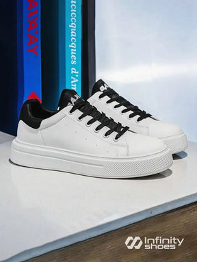 Tênis Casual Sintético Com Solado Plataforma Reforçado Tênis Casual Sintético Com Solado Plataforma Reforçado