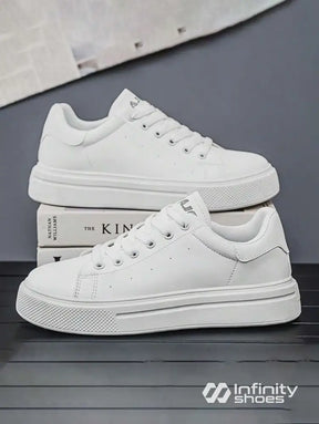 Tênis Casual Sintético Com Solado Plataforma Reforçado Tênis Casual Sintético Com Solado Plataforma Reforçado