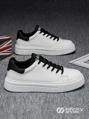 Tênis Casual Sintético Com Solado Plataforma Reforçado Tênis Casual Sintético Com Solado Plataforma Reforçado