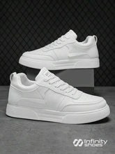 Tênis Casual Sintético Com Solado Reforçado E Design Clean Branco / 36 Tênis Casual Sintético Com Solado Reforçado E