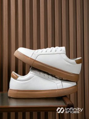 Tênis Casual Sintético Design Clássico Com Solado Emborrachado Tênis Casual Sintético Design Clássico Com Solado