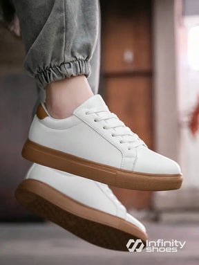 Tênis Casual Sintético Design Clássico Com Solado Emborrachado Tênis Casual Sintético Design Clássico Com Solado