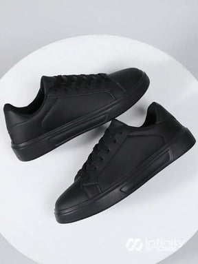 Tênis Casual Sintético Design Clean Com Solado Emborrachado Tênis Casual Sintético Design Clean Com Solado Emborrachado