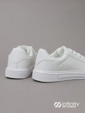 Tênis Casual Sintético Design Minimalista Com Solado Leve Tênis Casual Sintético Design Minimalista Com Solado Leve