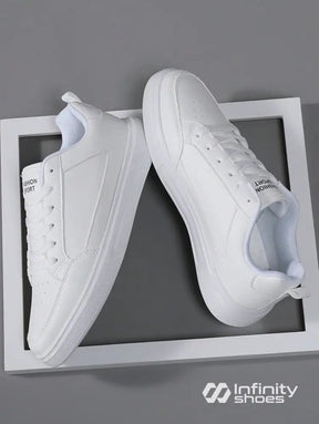 Tênis Casual Sintético Design Minimalista Com Solado Resistente Tênis Casual Sintético Design Minimalista Com Solado