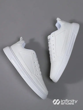 Tênis Casual Sintético Design Minimalista Com Solado Resistente Tênis Casual Sintético Design Minimalista Com Solado