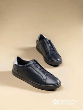 Tênis Casual Slip On Com Solado Baixo Confortável Tênis Casual Slip On Com Solado Baixo Confortável