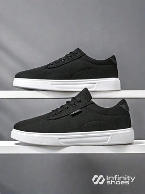 Tênis Casual Tecido Texturizado Com Solado Emborrachado Tênis Casual Tecido Texturizado Com Solado Emborrachado