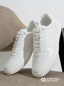 Tênis Casual Texturizado Design Moderno Urbano Branco / 36 Tênis Casual Texturizado Design Moderno Urbano