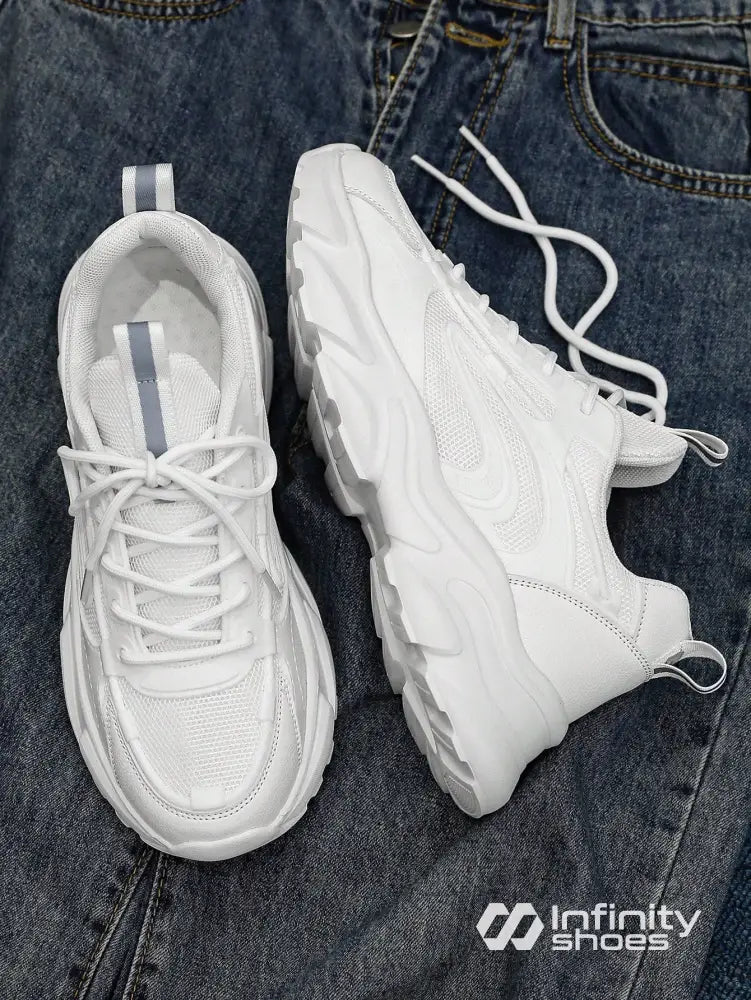 Tênis Chunky Cano Baixo Recortes Estilizados Tênis Chunky Cano Baixo Recortes Estilizados