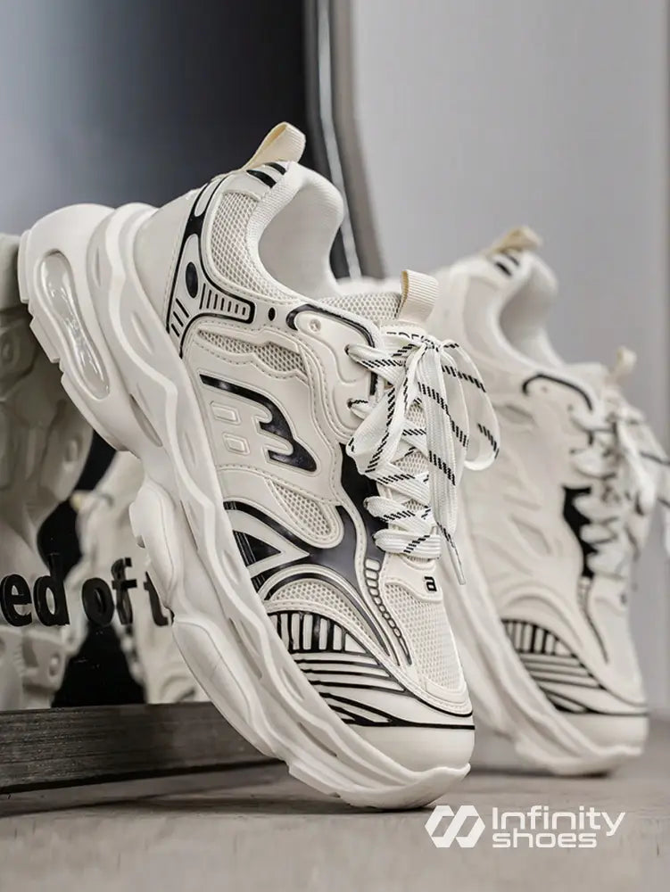 Tênis Chunky Estrutura Robusta Visual Urbano Tênis Chunky Estrutura Robusta Visual Urbano