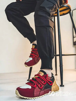 Tênis Chunky Retrô Running Solado Tratorado Tênis Chunky Retrô Running Solado Tratorado