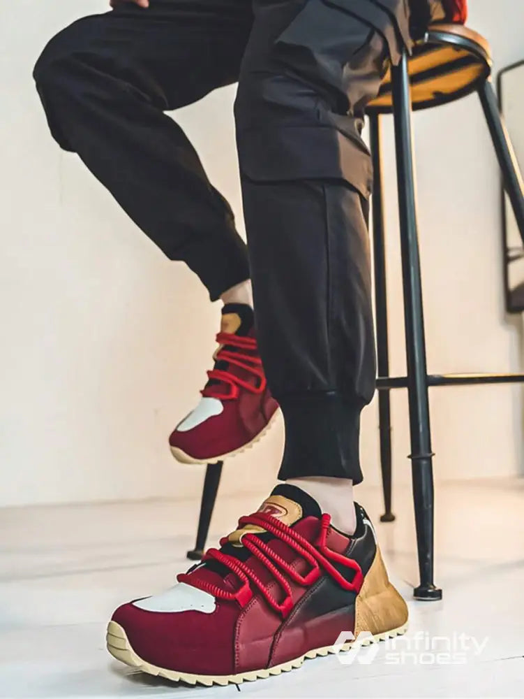 Tênis Chunky Retrô Running Solado Tratorado Tênis Chunky Retrô Running Solado Tratorado