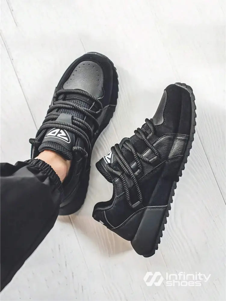 Tênis Chunky Retrô Running Solado Tratorado Tênis Chunky Retrô Running Solado Tratorado