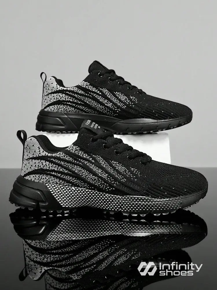 Tênis Corrida Confortável Com Design Respirável Tênis Corrida Confortável Com Design Respirável