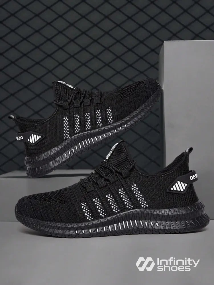 Tênis Corrida Confortável Com Detalhes Estilo Moderno Branco / 36 Tênis Corrida Confortável Com Detalhes Estilo Moderno