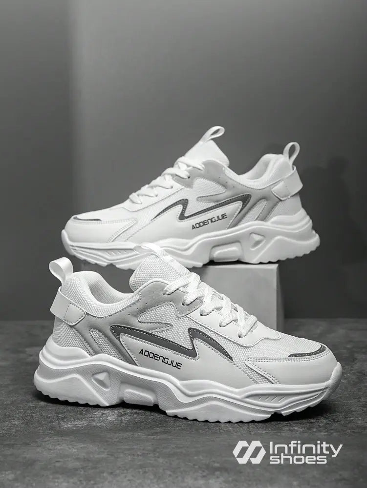 Tênis Corrida Estrutura Leve Design Moderno Branco / 36 Tênis Corrida Estrutura Leve Design Moderno