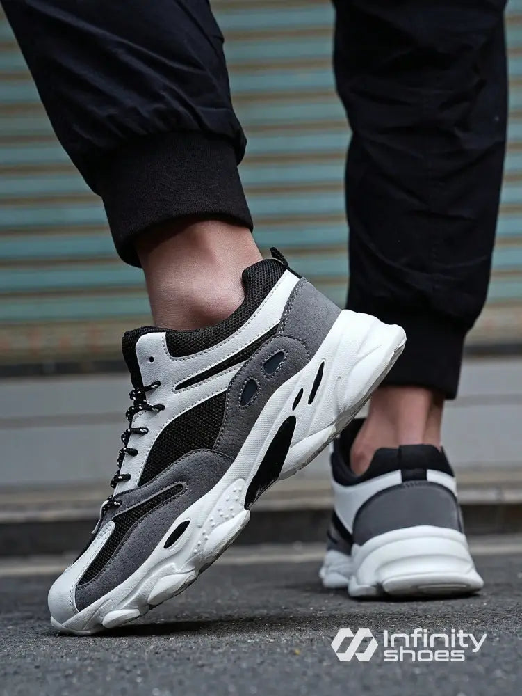 Tênis Corrida Estrutura Resistente Design Moderno Tênis Corrida Estrutura Resistente Design Moderno