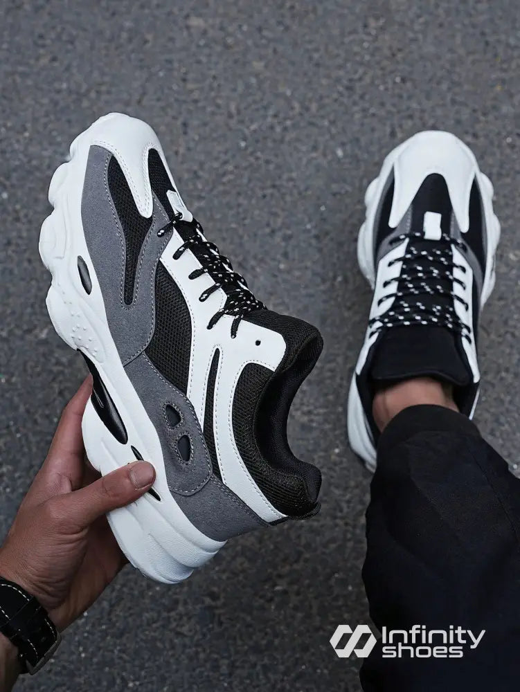 Tênis Corrida Estrutura Resistente Design Moderno Branco / 36 Tênis Corrida Estrutura Resistente Design Moderno