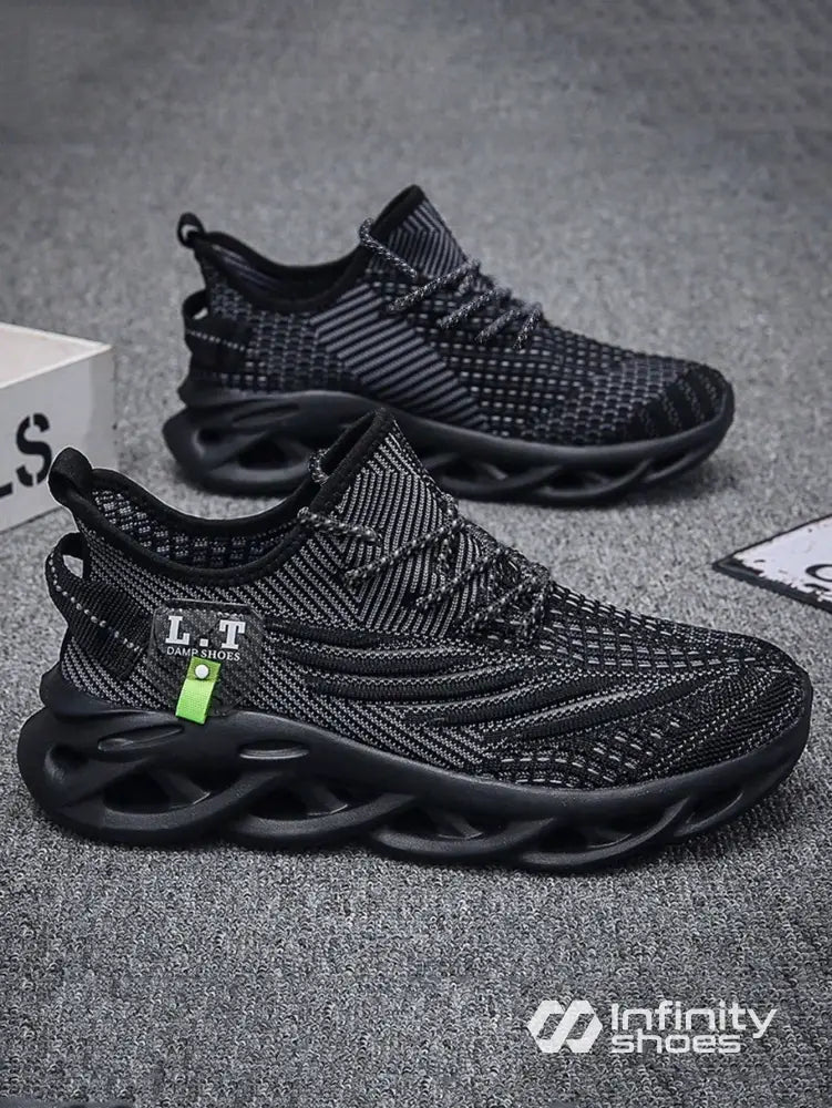 Tênis Corrida Estrutura Respirável Confortável Tênis Corrida Estrutura Respirável Confortável