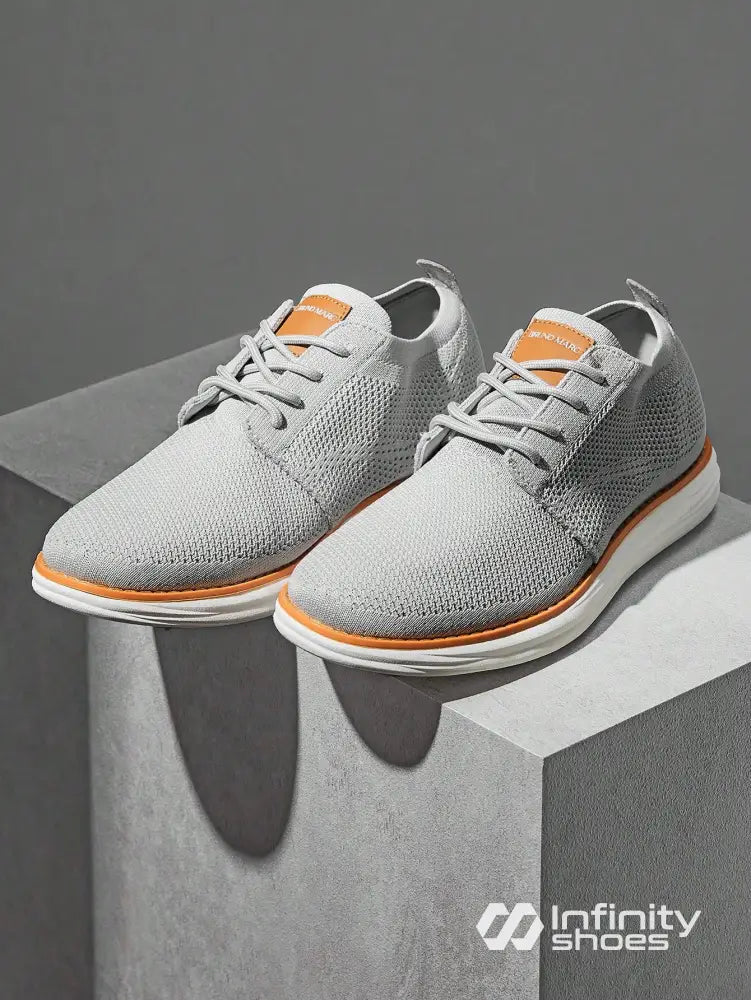 Tênis Corrida Estrutura Respirável Solado Flexível Cinza / 36 Tênis Corrida Estrutura Respirável Solado Flexível