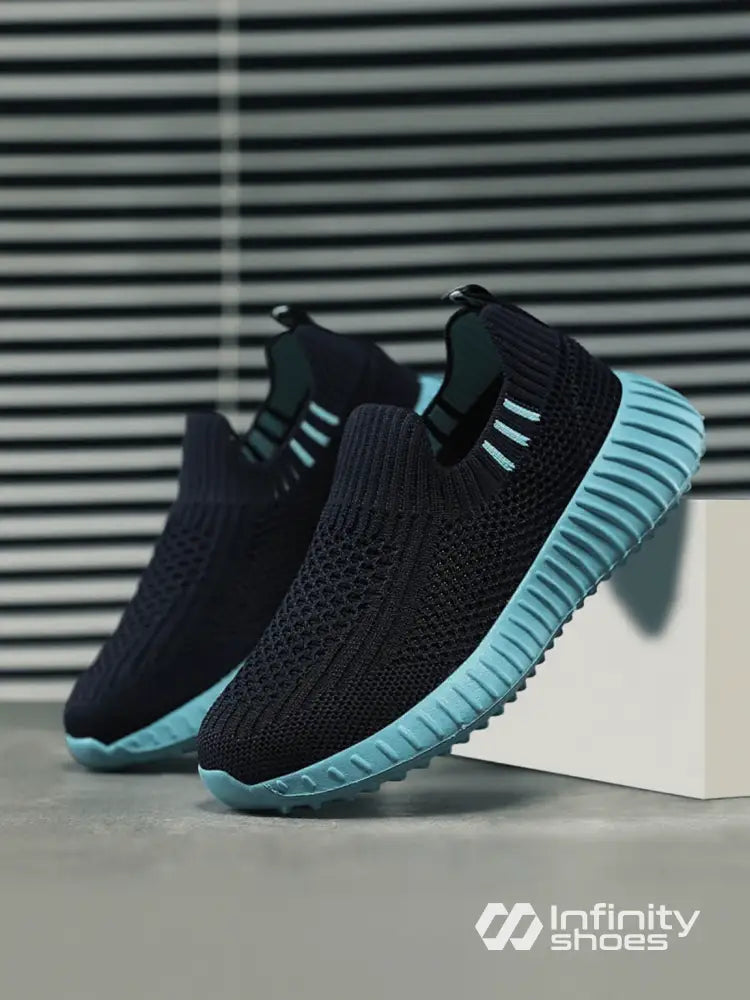 Tênis Corrida Knit Flexível Confortável Tênis Corrida Knit Flexível Confortável