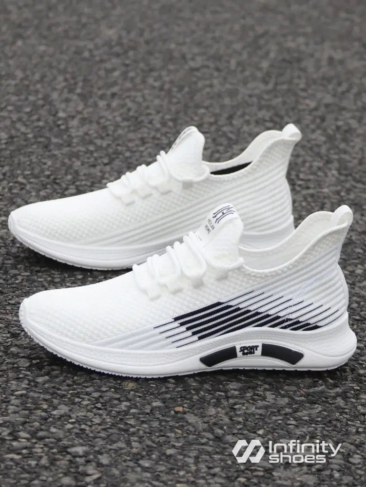 Tênis Corrida Knit Slip On Solado Leve EVA Tênis Corrida Knit Slip On Solado Leve EVA