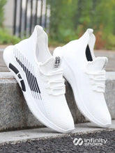 Tênis Corrida Knit Slip On Solado Leve EVA Branco / 36 Tênis Corrida Knit Slip On Solado Leve EVA