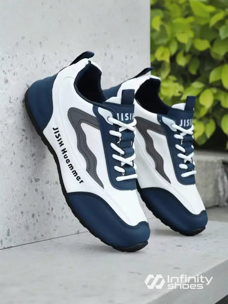 Tênis Corrida Leve Design Moderno E Confortável Azul-marinho / 36 Tênis Corrida Leve Design Moderno E Confortável