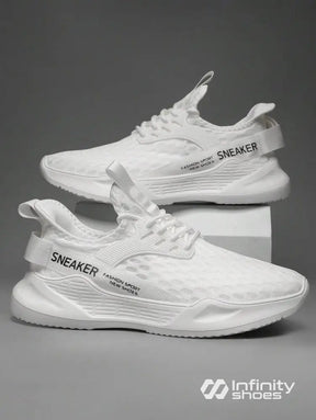 Tênis Corrida Leve Em Mesh Respirável Com Design Moderno Tênis Corrida Leve Em Mesh Respirável Com Design Moderno