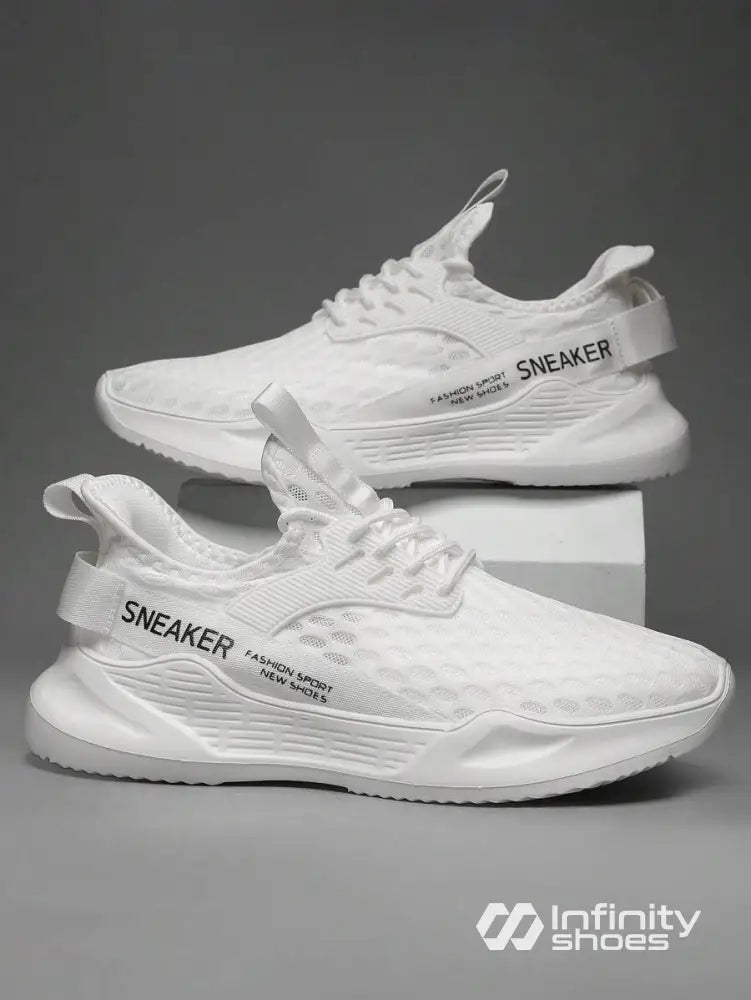 Tênis Corrida Leve Em Mesh Respirável Com Design Moderno Tênis Corrida Leve Em Mesh Respirável Com Design Moderno