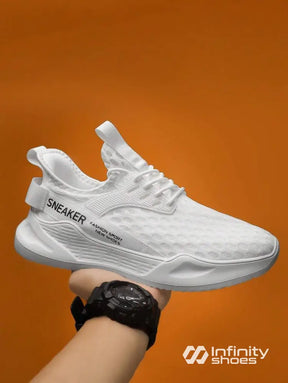 Tênis Corrida Leve Em Mesh Respirável Com Design Moderno Tênis Corrida Leve Em Mesh Respirável Com Design Moderno