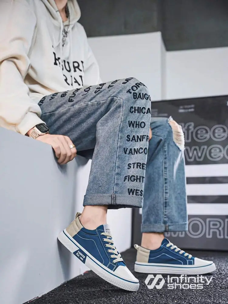Tênis Street Cano Baixo Casual Moderno Tênis Street Cano Baixo Casual Moderno
