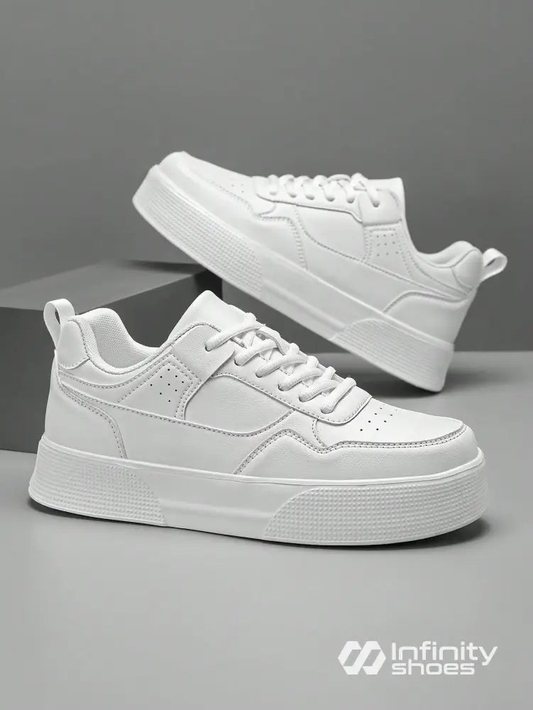 Tênis Street Estrutura Robusta Solado Resistente Branco / 36 Tênis Street Estrutura Robusta Solado Resistente